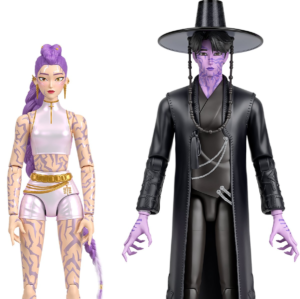 KPop Demon Hunters Rumi y Jinu: Batalla Final Figuras de Accion  (2-Pack)