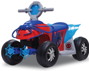 Cuadraciclo Mavel Spiderman para niños pequeños