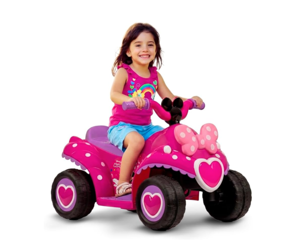 Cuadraciclo Electrico Disney Minnie Mouse de 6V