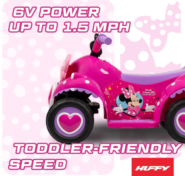 Cuadraciclo Electrico Disney Minnie Mouse de 6V